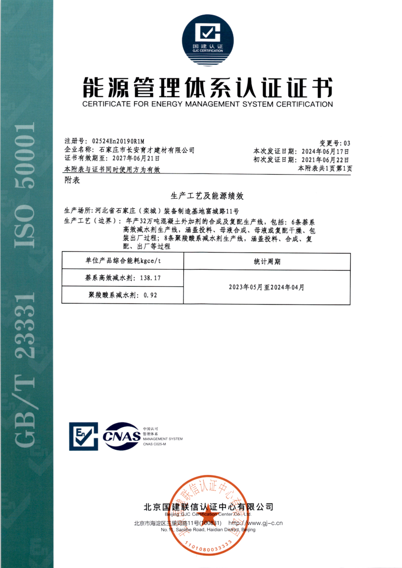 能源管理體系證書(shū)2