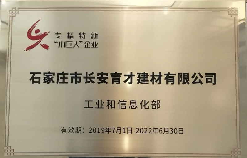 2019-2022年專(zhuān)精特新小巨人企業(yè)